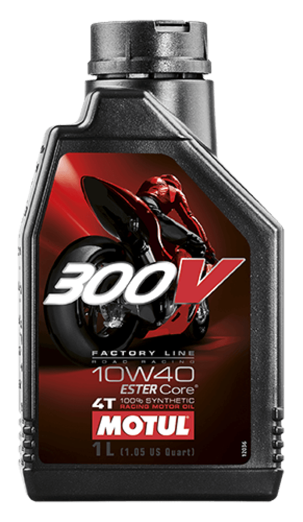 Motul 1L Synthetic-ester Oil 300V Factory Line Road Racing 10W40 - Corvette Realm