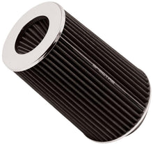 Load image into Gallery viewer, Spectre Adjustable Conical Air Filter 9-1/2in. Tall (Fits 3in. / 3-1/2in. / 4in. Tubes) - Black - Corvette Realm