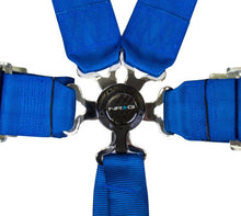 Load image into Gallery viewer, NRG 6PT 3in. Seat Belt Harness / Cam Lock - Blue - Corvette Realm