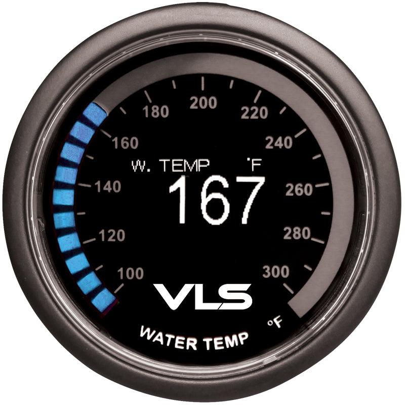 Revel VLS 52mm 100-300 Deg F Digital OLED Water Temperature Gauge - Corvette Realm
