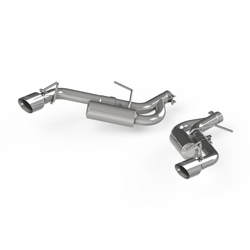MBRP 16-19 Chevrolet Camaro 2.5in Aluminum Non NPP Axle Back Exhaust System - 4in Dual Wall Tips - Corvette Realm