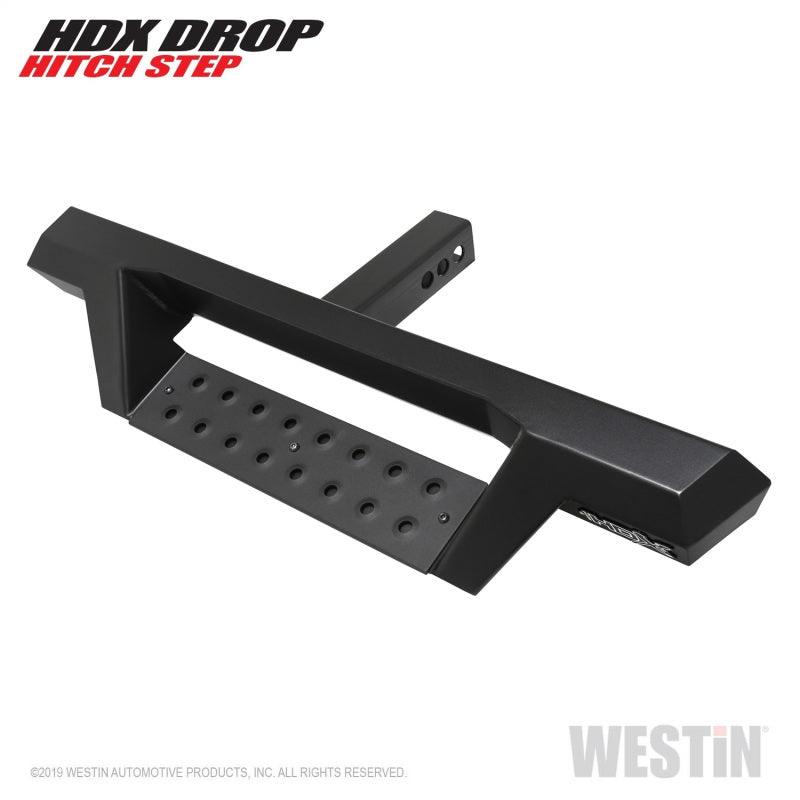 Westin HDX Drop Hitch Step 34in Step 2in Receiver - Textured Black - Corvette Realm