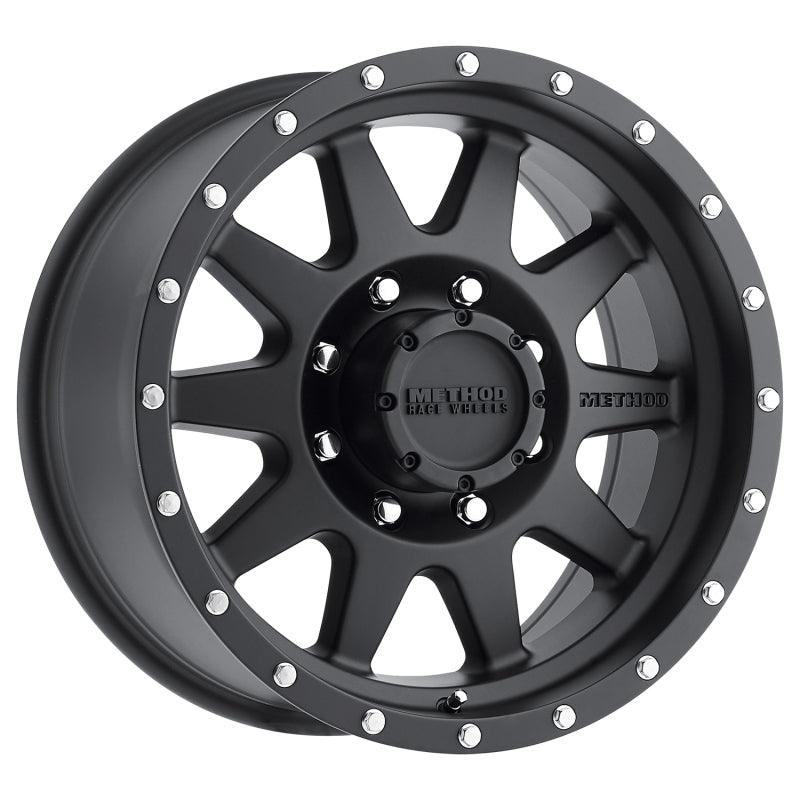 Method MR301 The Standard 17x9 -12mm Offset 8x170 130.81mm CB Matte Black Wheel - Corvette Realm