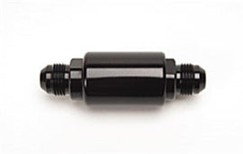 Russell Performance Black Anodized (3-1/4in Length 1-1/4in dia. -8 male inlet/outlet) - Corvette Realm