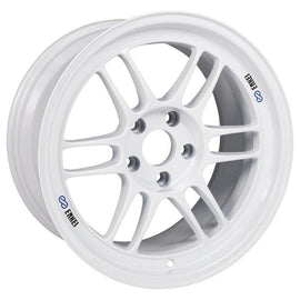 Enkei RPF1 17x9 5x114.3 22mm Offset 73mm Bore Vanquish White Wheel - Corvette Realm