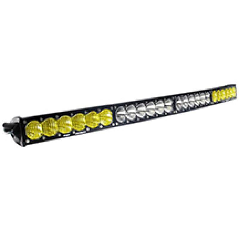 Baja Designs OnX6 Arc Series Dual Control Pattern 40in LED Light Bar - Amber/White - Corvette Realm