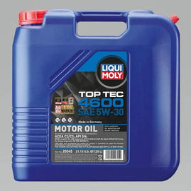 LIQUI MOLY 20L Top Tec 4600 Motor Oil SAE 5W30 - Corvette Realm