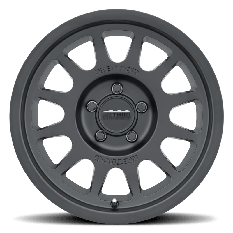 Method MR703 17x8.5 +25mm Offset 5x5 71.5mm CB Matte Black Wheel - Corvette Realm