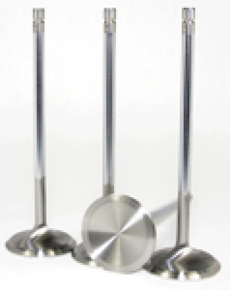 GSC P-D 4B11T 21-4N Chrome Polished Intake Valve - 35mm Head (STD) - SET 8 - Corvette Realm