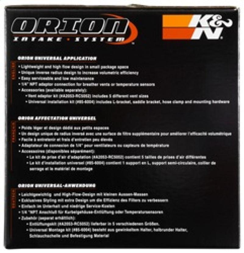 K&N Orion Universal Air Cleaner Assembly - Corvette Realm