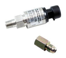 Load image into Gallery viewer, AEM 1000 PSIg Stainless Sensor Kit - 1/8in NPT Male Thread to -4 Adapter - Corvette Realm