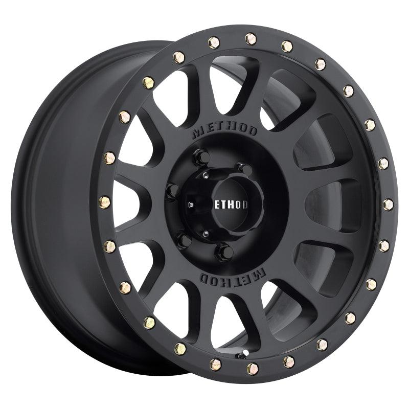 Method MR305 NV 18x9 -12mm Offset 6x5.5 108mm CB Matte Black Wheel - Corvette Realm