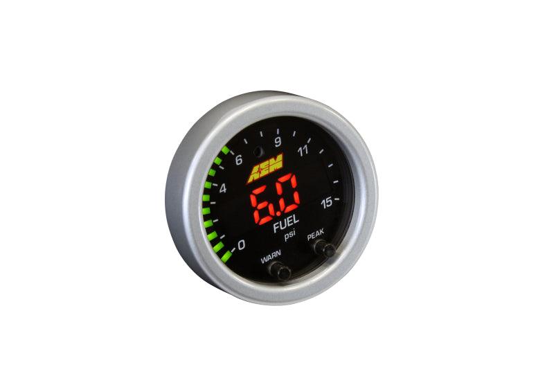 AEM X-Series Pressure 0-15psi Gauge Kit - Corvette Realm