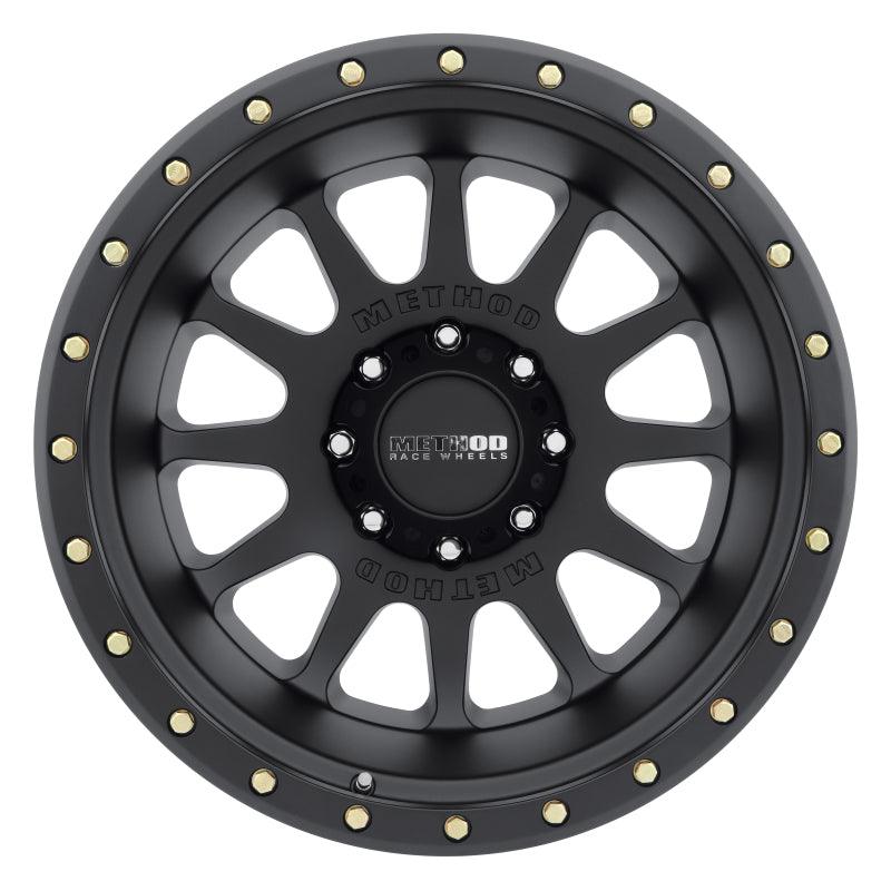 Method MR605 NV 20x12 -52mm Offset 8x6.5 121.3mm CB Matte Black Wheel - Corvette Realm