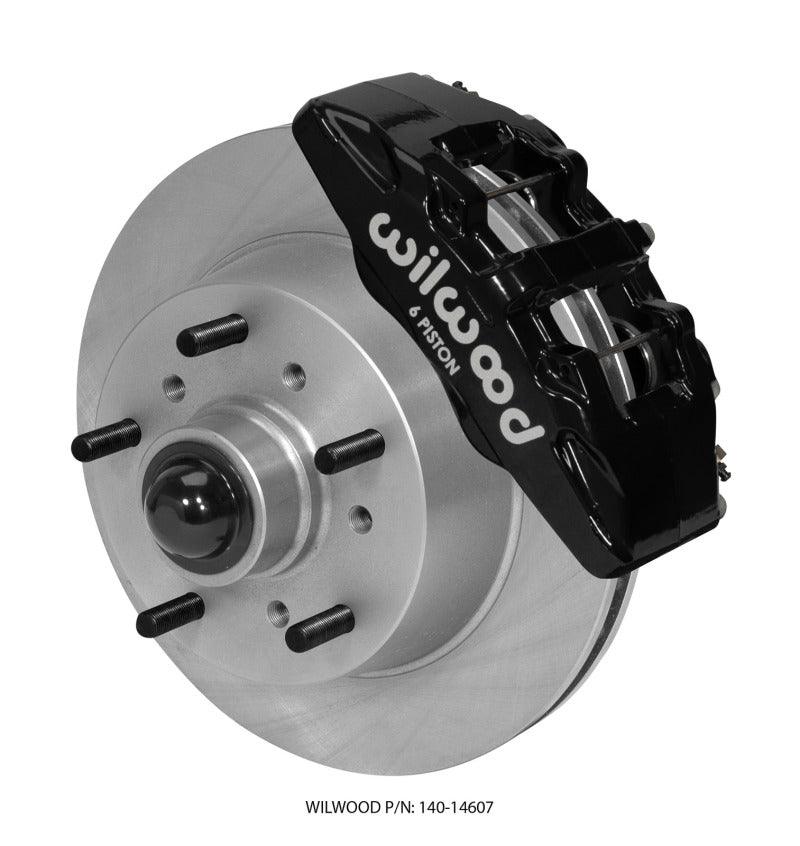 Wilwood Dynapro 6 Front Kit 11.75 Rotor Black 57-67 Ford F100 - Corvette Realm