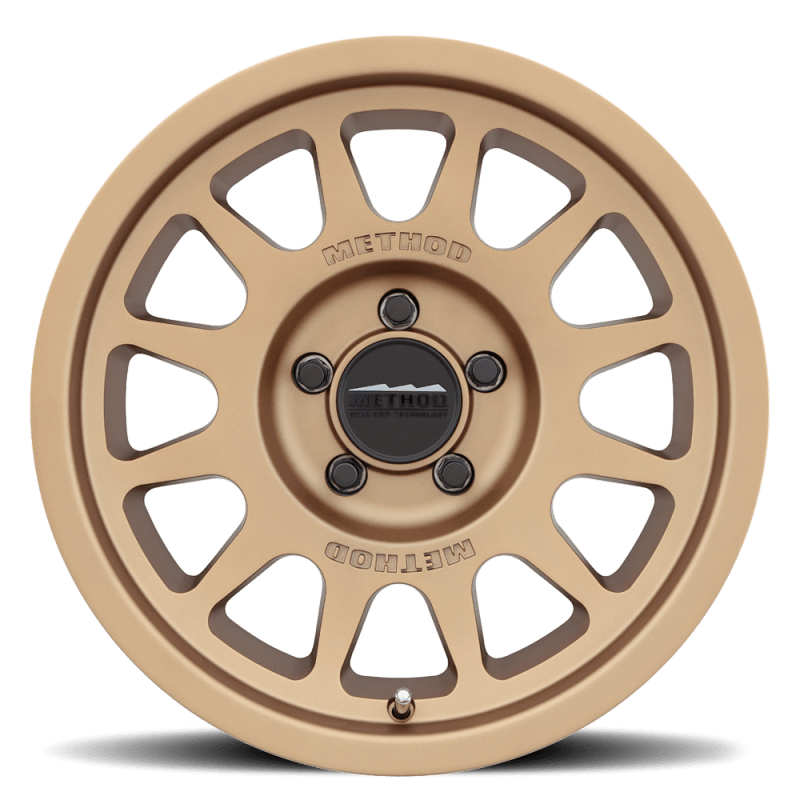 Method MR703 17x8.5 0mm Offset 5x5 71.5mm CB Method Bronze Wheel - Corvette Realm