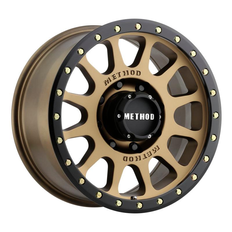 Method MR305 NV 18x9 +18mm Offset 8x170 130.81mm CB Method Bronze/Black Street Loc Wheel - Corvette Realm