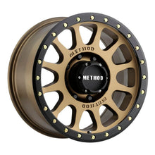 Load image into Gallery viewer, Method MR305 NV 18x9 +18mm Offset 8x170 130.81mm CB Method Bronze/Black Street Loc Wheel - Corvette Realm
