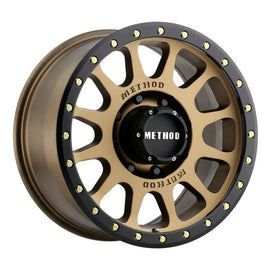 Method MR305 NV 18x9 +18mm Offset 8x170 130.81mm CB Method Bronze/Black Street Loc Wheel - Corvette Realm