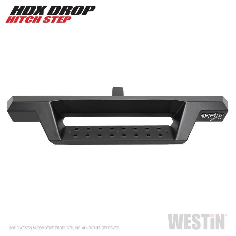 Westin HDX Drop Hitch Step 34in Step 2in Receiver - Textured Black - Corvette Realm