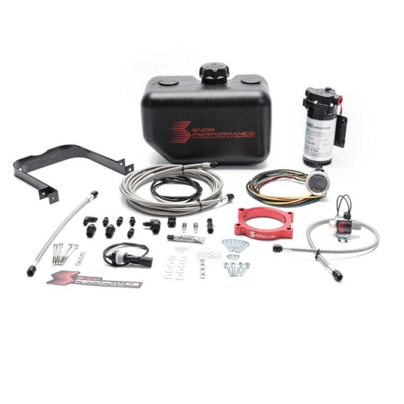 Snow Performance 16-17 Camaro Stg 2 Boost Cooler F/I Water Injection Kit (SS Braided Line & 4AN) - Corvette Realm