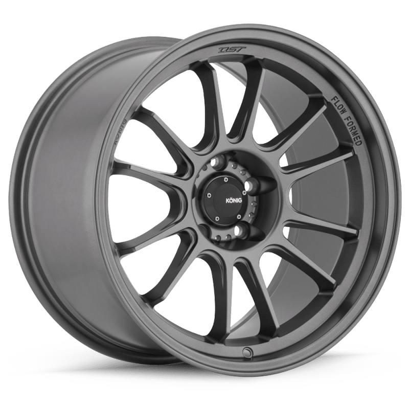 Konig Hypergram 17x8 5x114.3 ET45 Matte Grey - Corvette Realm