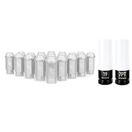 Mishimoto Aluminum Locking Lug Nuts M12x1.25 20pc Set Silver - Corvette Realm