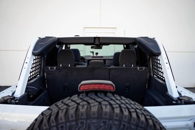 DV8 21-23 Ford Bronco Rear Window Molle Panels - Corvette Realm