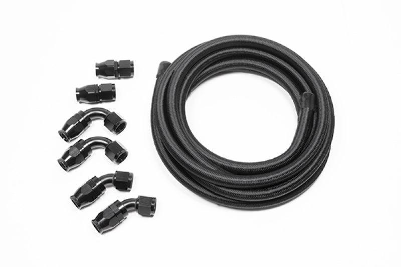 Radium Engineering 10AN Universal PTFE Hose Kit - Black - Corvette Realm