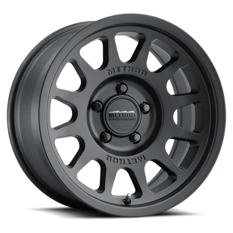 Method MR703 17x8.5 +25mm Offset 5x5 71.5mm CB Matte Black Wheel - Corvette Realm