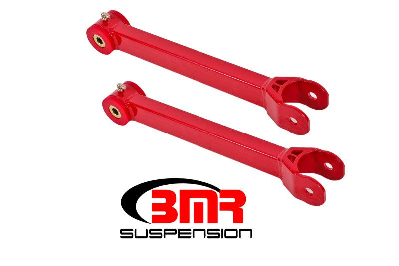 BMR 16-17 6th Gen Camaro Non-Adj. Lower Trailing Arms (Polyurethane) - Red - Corvette Realm