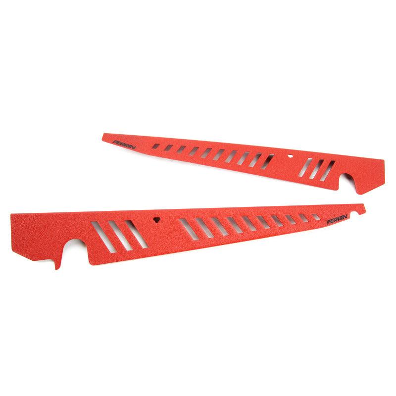 Perrin 2015+ Subaru WRX/STI Fender Shroud Set - Red - Corvette Realm