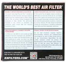 Load image into Gallery viewer, K&amp;N Filter Universal Rubber Filter 2 1/4 inch Flange 3 1/2 inch OD 4 inch Height - Corvette Realm