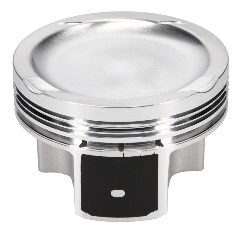JE Pistons VW TSI 2.0 Turbo 83mm Bore +.50mm Oversize 9.6:1 CR -7.8cc Dish Piston (Set of 4) - Corvette Realm