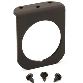 Autometer 2-1/16in Black 1-Hole Gauge Panel - Corvette Realm