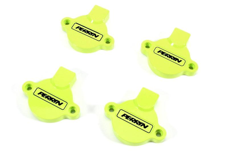 Perrin 15-22 WRX Cam Solenoid Cover - Neon Yellow - Corvette Realm