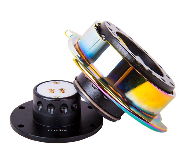 NRG Quick Release Gen 2.5 - Black Body / Neochrome Ring - Corvette Realm