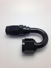 Load image into Gallery viewer, Fragola -8AN x 180 Degree Pro-Flow Hose End - Black - Corvette Realm