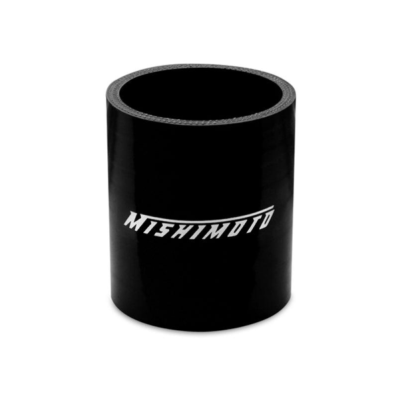 Mishimoto 2.25 Inch Black Straight Coupler - Corvette Realm