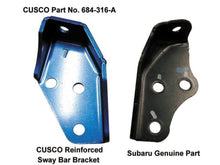Load image into Gallery viewer, Cusco Rear Harder Sway Bar Bracket 03-09 Subaru Legacy - Corvette Realm