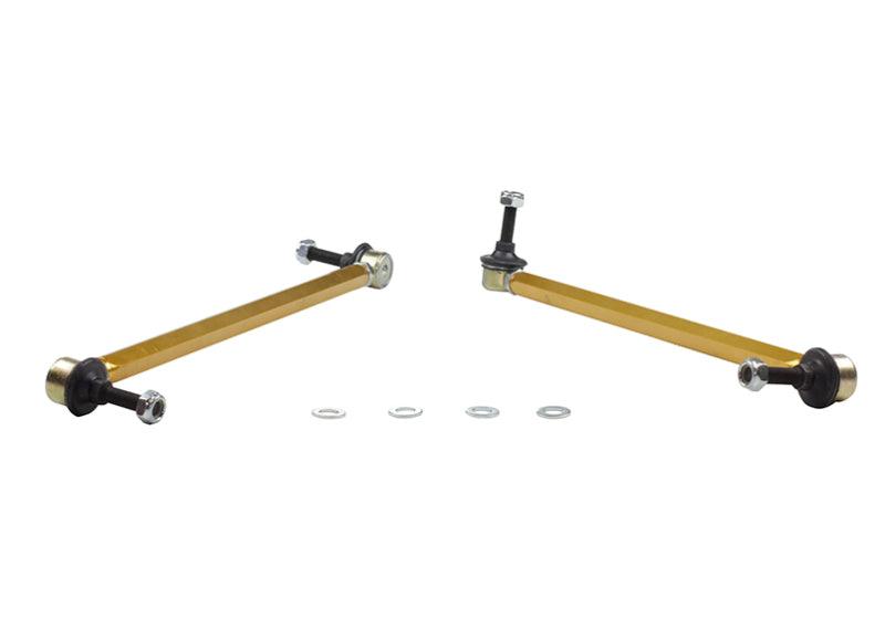 Whiteline 10+ Chevy Camaro FR Coupe Front Sway Bar - Link Assy H/D Adj Steel Ball (360mm C to C) - Corvette Realm