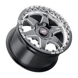 Weld S909 17x10 Ventura 6 Beadlock 6x135 ET42 BS7.25 Gloss BLK MIL DIA 87.1 - Corvette Realm
