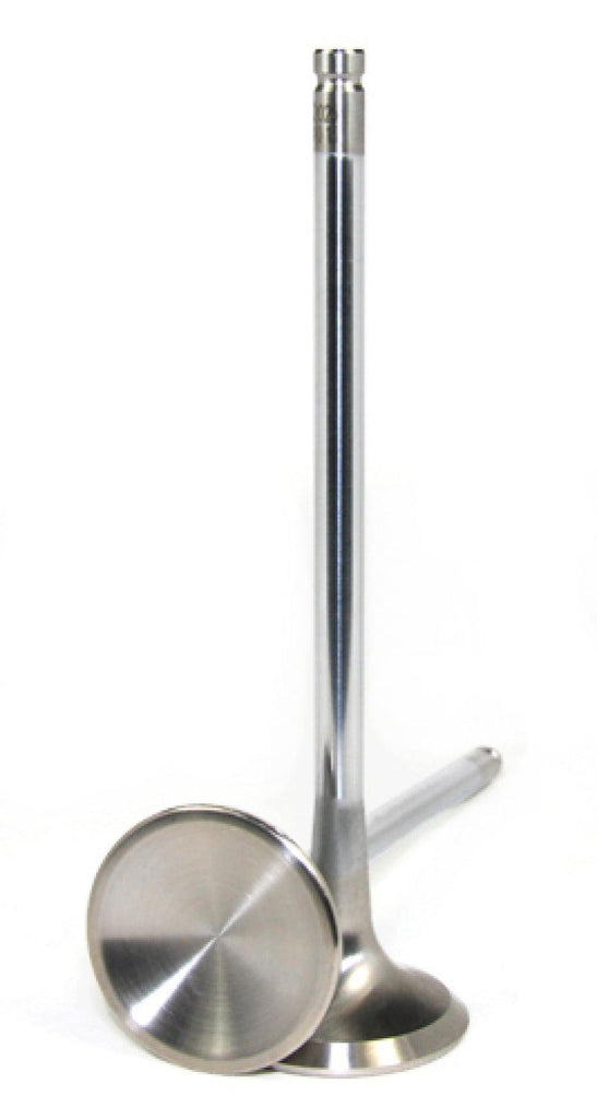 GSC P-D 4B11T Chrome Polished Super Alloy Exhaust Valve - 29mm Head (STD) - SET 8 - Corvette Realm