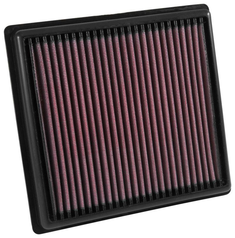 K&N 2015 Volkswagen Golf VII L4-1.6L F/I Replacement Drop In Air Filter - Corvette Realm