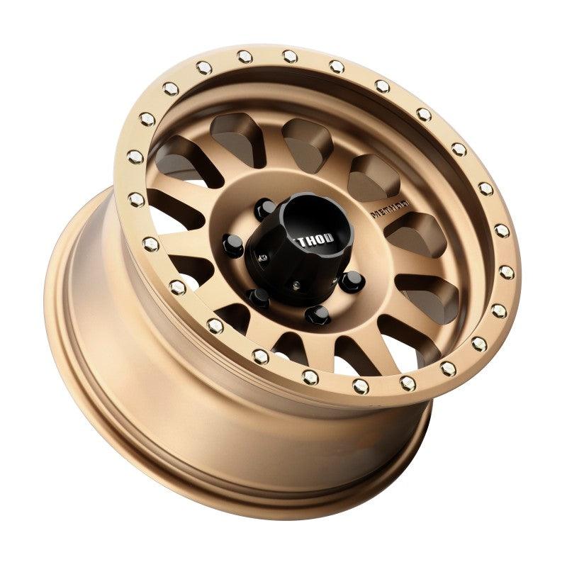 Method MR304 Double Standard 17x8.5 0mm Offset 6x5.5 108mm CB Method Bronze Wheel - Corvette Realm