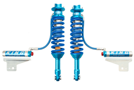 King Shocks 10-14 Ford F150 Raptor 4WD Front 3.0 Dia Remote Reservoir Coilover w/Adjuster (Pair) - Corvette Realm