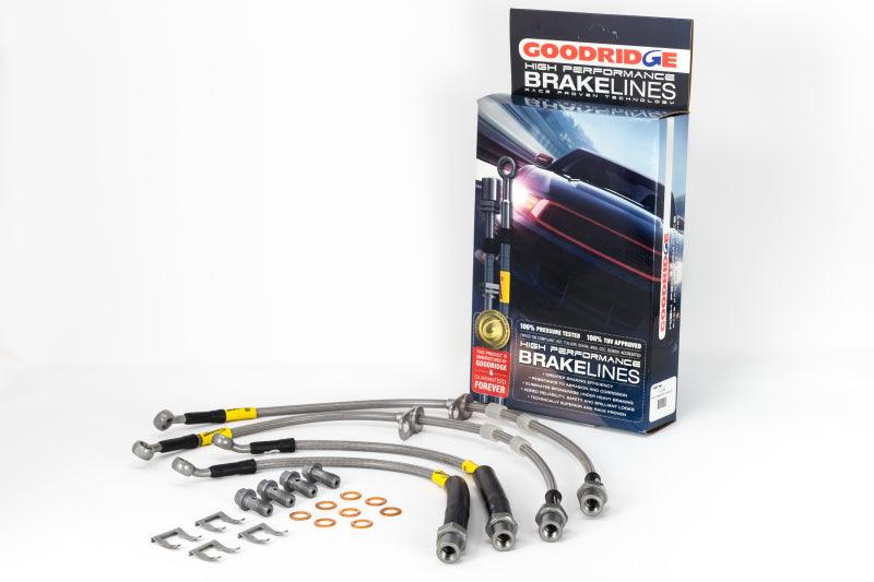 Goodridge 16-17 Chevrolet Camaro ZL1/SS (Excl. 1LE Pkg.) Models w/Brembo Calipers SS Brake Lines - Corvette Realm