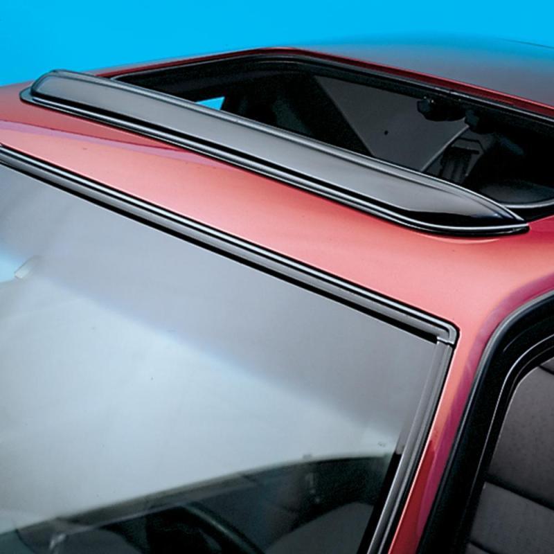 AVS Universal Windflector Pop-Out Sunroof Wind Deflector (Fits Up To 32.5in.) - Smoke - Corvette Realm