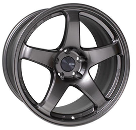 Enkei PF05 18x9.5 5x114.3 38mm Offset 75mm Bore Dark Silver Wheel - Corvette Realm