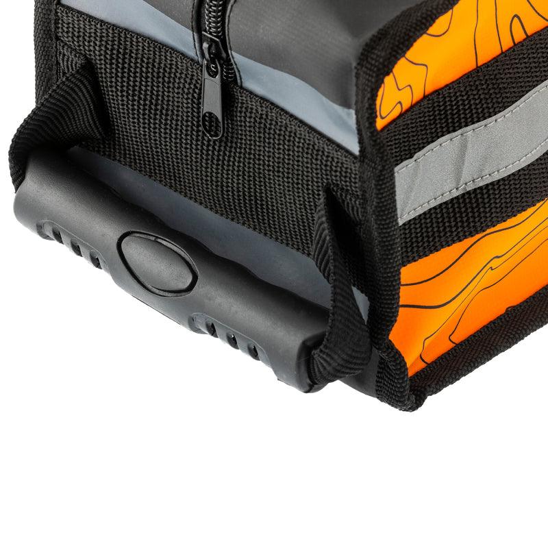 ARB Micro Recovery Bag Orange/Black Topographic Styling PVC Material - Corvette Realm